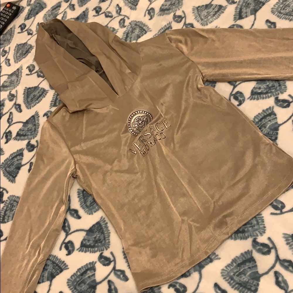 Versace Monaco hooded blouse!